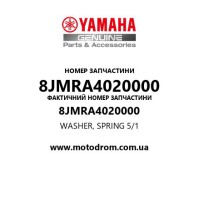 Yamaha OEM 8JMRA4020000 — WASHER, SPRING 5/1