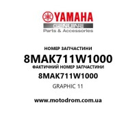 Yamaha OEM 8MAK711W1000 — GRAPHIC 11