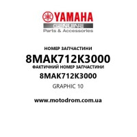 Yamaha OEM 8MAK712K3000 — GRAPHIC 10