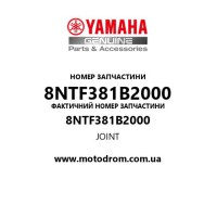 Yamaha OEM 8NTF381B2000 — JOINT