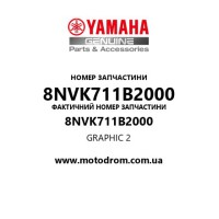 Yamaha OEM 8NVK711B2000 — GRAPHIC 2