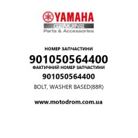 Yamaha OEM 901050564400 — BOLT, WASHER BASED(88R)