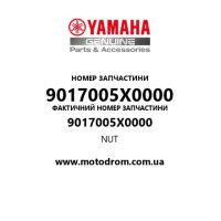 Yamaha OEM 9017005X0000 — NUT