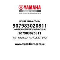 Yamaha OEM 907983020811 — R6 - MUFFLER REPACK KIT EVO