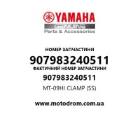 Yamaha OEM 907983240511 — MT-09HI CLAMP (SS)
