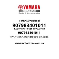 Yamaha OEM 907983401011 — YZF-R3 RAC-MUF REPACK KIT AKRA