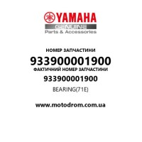 Yamaha OEM 933900001900 — BEARING(71E)