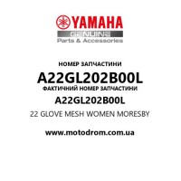 Yamaha OEM A22GL202B00L — 22 GLOVE MESH WOMEN MORESBY