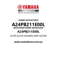 Yamaha OEM A24PB211E00L — 24 PB GLOVE WOMEN SMR QATAR