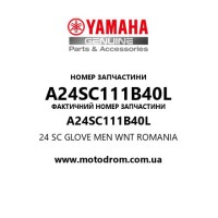 Yamaha OEM A24SC111B40L — 24 SC GLOVE MEN WNT ROMANIA