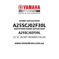 Yamaha OEM A25SCJ02F30L — 25 SC JACKET WOMEN FALUN