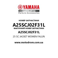 Yamaha OEM A25SCJ02F31L — 25 SC JACKET WOMEN FALUN