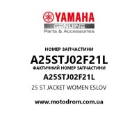 Yamaha OEM A25STJ02F21L — 25 ST JACKET WOMEN ESLOV