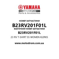 Yamaha OEM B23RV201F01L — 23 RV T-SHIRT SS WOMEN KLERKS
