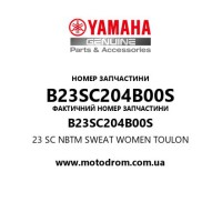 Yamaha OEM B23SC204B00S — 23 SC NBTM SWEAT WOMEN TOULON