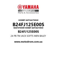 Yamaha OEM B24FJ125E00S — 24 PB TM JACK SOFTS MEN BALEY