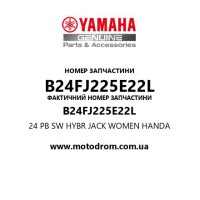 Yamaha OEM B24FJ225E22L — 24 PB SW HYBR JACK WOMEN HANDA