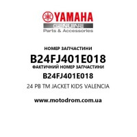 Yamaha OEM B24FJ401E018 — 24 PB TM JACKET KIDS VALENCIA