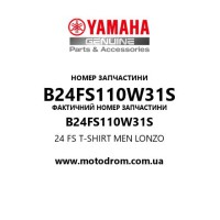 Yamaha OEM B24FS110W31S — 24 FS T-SHIRT MEN LONZO