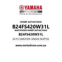 Yamaha OEM B24FS420W31L — 24 FS SWEATER UNISEX  NUPTSE