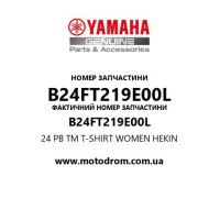 Yamaha OEM B24FT219E00L — 24 PB TM T-SHIRT WOMEN HEKIN