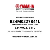Yamaha OEM B24M0227B41L — 24 MON SWEATER WOMEN KASUGAI