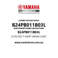 Yamaha OEM B24PB011B03L — 25 RV ESS T-SHIRT UNISEX CANT