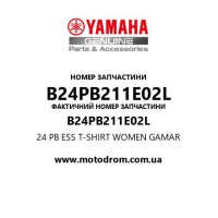 Yamaha OEM B24PB211E02L — 24 PB ESS T-SHIRT WOMEN GAMAR