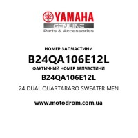 Yamaha OEM B24QA106E12L — 24 DUAL QUARTARARO SWEATER MEN