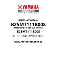 Yamaha OEM B25MT111B00S — 25 HN HOODIE UNISEX MICHI