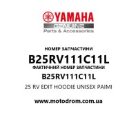 Yamaha OEM B25RV111C11L — 25 RV EDIT HOODIE UNISEX PAIMI