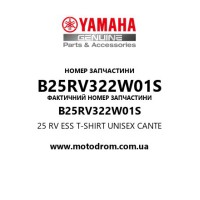 Yamaha OEM B25RV322W01S — 25 RV ESS T-SHIRT UNISEX CANTE