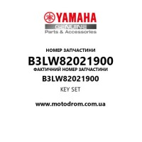 Yamaha OEM B3LW82021900 — KEY SET
