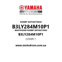 Yamaha OEM B3LY284M10P1 — COVER 1