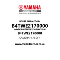Yamaha OEM B4TWE2170000 — CAMSHAFT ASSY 1