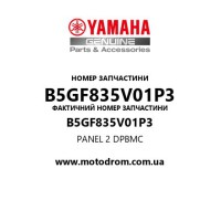Yamaha OEM B5GF835V01P3 — PANEL 2             DPBMC
