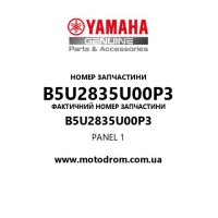 Yamaha OEM B5U2835U00P3 — PANEL 1