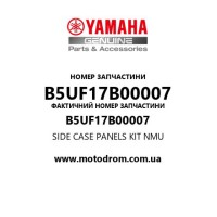 Yamaha OEM B5UF17B00007 — SIDE CASE PANELS KIT  NMU