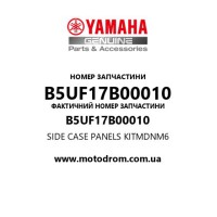 Yamaha OEM B5UF17B00010 — SIDE CASE PANELS KITMDNM6