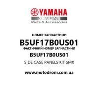 Yamaha OEM B5UF17B0US01 — SIDE CASE PANELS KIT  SMX