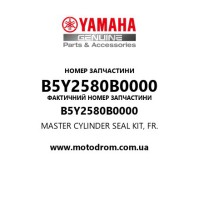 Yamaha OEM B5Y2580B0000 — MASTER CYLINDER SEAL KIT, FR.
