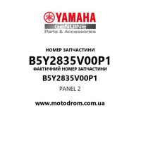 Yamaha OEM B5Y2835V00P1 — PANEL 2
