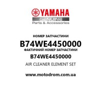 Yamaha OEM B74WE4450000 — AIR CLEANER ELEMENT SET