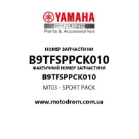 Yamaha OEM B9TFSPPCK010 — MT03 - SPORT PACK
