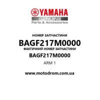 Yamaha OEM BAGF217M0000 — ARM 1