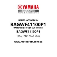 Yamaha OEM BAGWF41100P1 — FUEL TANK ASSY        SMX