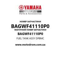 Yamaha OEM BAGWF41110P0 — FUEL TANK ASSY      DPBMC