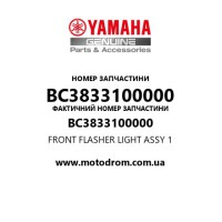 Yamaha OEM BC3833100000 — FRONT FLASHER LIGHT ASSY 1