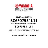 Yamaha OEM BC6F07531L11 — CITY SIDE CASE MDNM6 LEFT NM