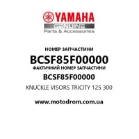 Yamaha OEM BCSF85F00000 — KNUCKLE VISORS TRICITY 125 300